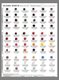 Daniel Smith 66 Dot Hand Painted Chart Daniel Smith Watercolour: 