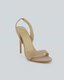 Social Open Toe Stiletto (Nude): 