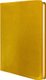 The Papery A5 Rustik Journal Slip on Cover - Ochre - with Inner: 