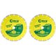 Diamond Blade Segmented Std. 230 X 22.23mm Bulk 2pc: 