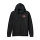 Men's Bar & Shield Zip-Up Hoodie - 4XL: 