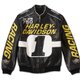 Men's Start Your Engines Leather Racing Jacket - 4XL: 