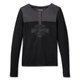 Women's Timeless Long Sleeve Henley - L: 
