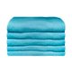 Bunty Plush 100% Cotton Bath Towel (Gulf Stream)(Pack of 5)(450gsm)(70 x 130cm): 