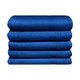 Bunty Plush 100% Cotton Bath Mat (Estate Blue)(Pack of 5)(750gsm)(50 x 80cm): 