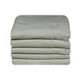 Bunty Plush 100% Cotton Terry Fringe Guest Towel (Bright White)(Pack of 5)(380gsm): 