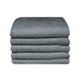 Bunty Plush 100% Cotton Terry Fringe Guest Towel (High-Rise)(Pack of 5)(380gsm): 