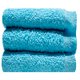 Bunty Plush Terry Fringe Guest Towel ( Gulf Stream)(Pack of 3)(380gsm): 