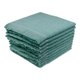 Bunty Plush Terry Fringe Guest Towel (Harbor Gray)(Pack of 10)(380gsm): 