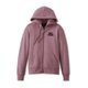 Women's Special Bar and Shield Zip Front Hoodie - Grape Shake Heather (XL): 