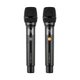 SonicGear WM 3300 UL Dual Professional UHF Wireless Microphone (Platinum): 