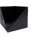 Croxley Desk Cube Holder (Black)(10.5cm) - Paper not Included - Paper not Included: 