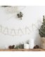 Ginger Ray Rustic Christmas Wooden Christmas Tree Bunting (1.5m): 