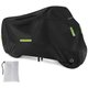 Chenshia Waterproof Motor Bike Cover,210D Oxford Fabric All Weather Proof - Black: 