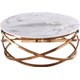 Kesha Marble Coffee Table And Side Table Set: 