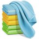 Microfiber cleaning cloth,Fish Scale Streak for Kitchen&Window,6-Pack: 