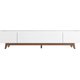 Flynt TV Stand 1.8 White: 