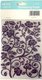 Kamei Embossing Folder - Flower Swirl (4 x 6"): 