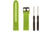 E?pique Silicone Plain Watch Strap ? Garmin Venu/ Vivomove 3/ Vivoactive 3/ Forerunner 245/ Forerunner 645 (Bright Green): 