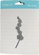 Kamei Cutting Dies - Flower Strip (34x106mm): 