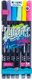 Mooving Chroma Acuarelable - Dual Tip Watercolour Markers (6 Pack) - Brush & Round: 