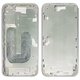 iPhone 16 Plus Middle Frame Bezel Plate (Silver): 