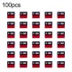 iPhone 14 Pro 100 in 1 Bottom Microphone Adhesive Gaske Set: 