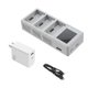 DJI Mini 4 Pro / Mini 3 Pro / Mini 3 YX Color Screen 3-Way Charger Battery Manager With 65W US Plug: 