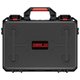 DJI Mini 4 Pro STARTRC Drone Kit Waterproof ABS Suitcase Storage Box(Black Red): 