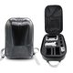 Hard Shell PC Carbon Fiber Backpack for DJI Mini 3 Pro Drone(Dark Grey): 