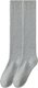 Women Thermal Winter Long Socks - Pack of 6, Light Grey: 