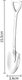 Type A-1pc,Stainless Steel Shovel Point Spoons Tea Coffee Spoon Ice Cream Dessert Tip Scoops Cutlery Tableware Set Kitchen...