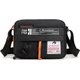 Black,Casual Outdoor Waterproof Nylon Crossbody Bag for Men Sporty: 