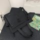 Black,Street Style Large Capacity Crossbody Bag for Students And: 