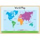 Lingua Franca Publishers World Map Blank Chart: 