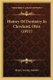 History Of Dentistry In Cleveland, Ohio (1911) (Paperback): Henry Lovejoy Ambler
