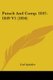 Putsch And Comp. 1847-1849 V1 (1856) (Paperback): Carl Spindler