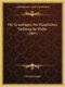 Die Grundlagen Der Raumlichen Ordnung Im Walde (1907) (German, Paperback): Christoph Wagner