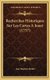 Recherches Historiques Sur Les Cartes A Jouer (1757) (French, Hardcover): Jean-Baptiste Bullet