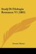 Studj Di Filologia Romanza V1 (1885) (Italian, Paperback): Ernesto Monaci