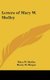 Letters of Mary W. Shelley (Hardcover): Mary Wollstonecraft Shelley