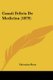 Cassii Felicis De Medicina (1879) (Italian, Paperback): Valentino Rose