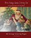 More Vintage Santa Coloring Fun - A Grayscale Adult Coloring Book (Paperback): Vicki Becker