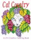 Cat Country by JV Creative - A JV Creative Coloring Book (Paperback): Jose a Villalba