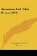 Avonmore And Other Poems (1891) (Paperback): Christopher Murray Dawson
