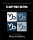 Capricorn Zodiac Signs for Cross Stitch and Blackwork (Paperback): Loretta Oliver