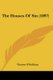 The Houses of Sin (1897) (Paperback): Vincent, Comp O'Sullivan