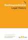 Rechtsgeschichte Legal History (Rg) - Zeitschrift Des Max-Planck-Institutes Fur Europaische Rechtsgeschichte Frankfurt Am Main...