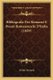 Bibliografia Dei Romanzi E Poemi Romanzeschi D'Italia (1829) (Italian, Paperback): Giulio Ferrario