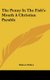 The Penny in the Fish's Mouth a Christian Parable (Hardcover): Robert Eisler